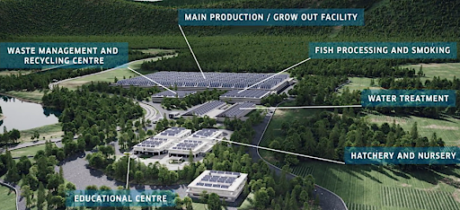 Pure Salmon facility rendering