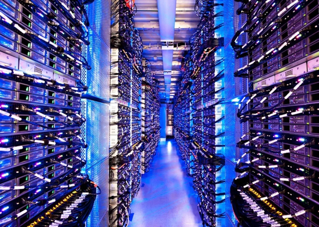 Inside of a Microsoft Data Center