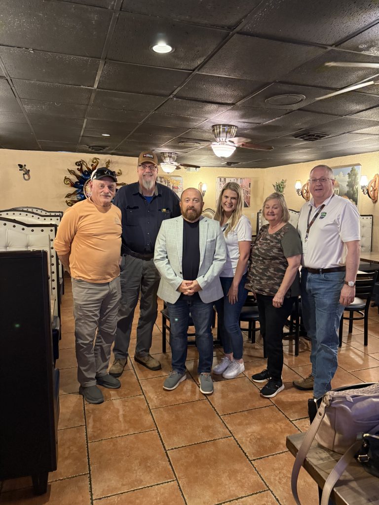 Smartland Energy team meeting with Tazewell County officials.
