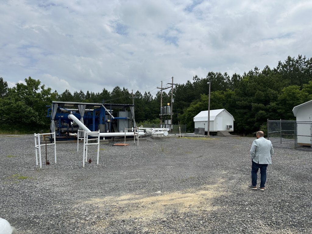 Smartland Energy team analyzing sites in Tazewell County Virginia