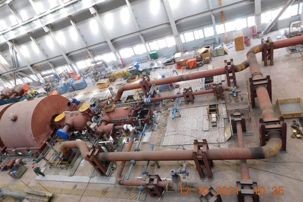 GNPD Unit-2 steam blow piping