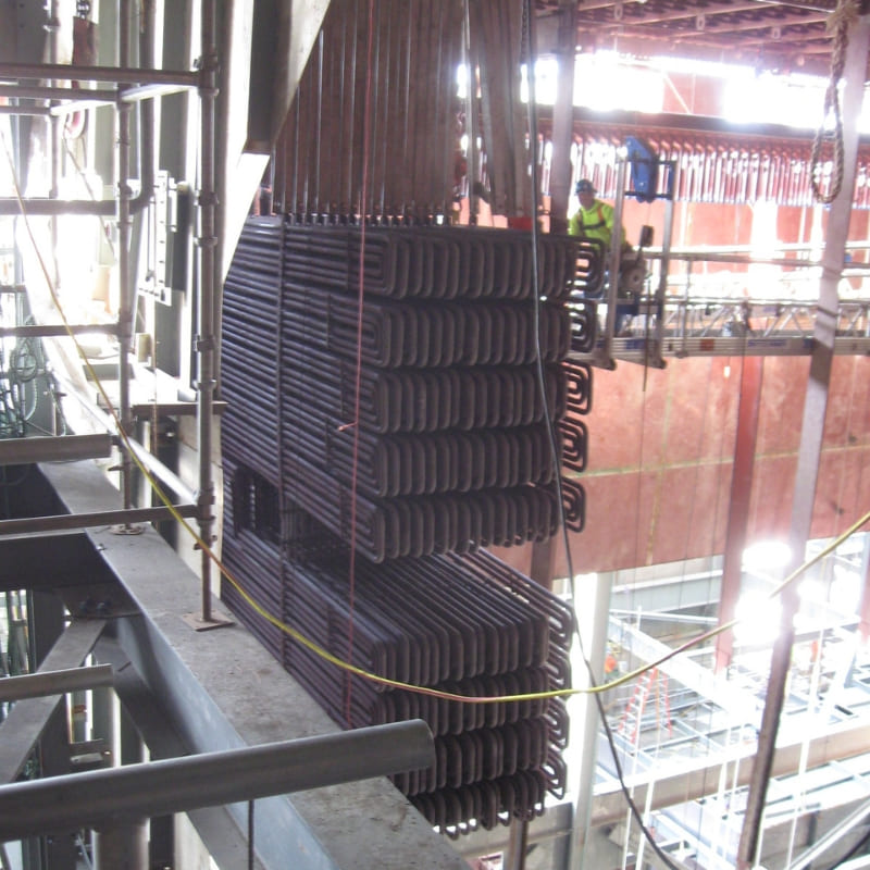 Longview hanging economizer panels